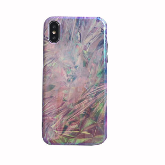 NEW iPhone X/XS/7/8+ Glossy Diamond case - Picture 3 of 5